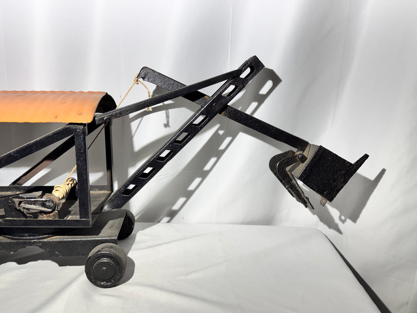 Antique Keystone Pressed Steel Toy Steam Shovel – Early 20th Century