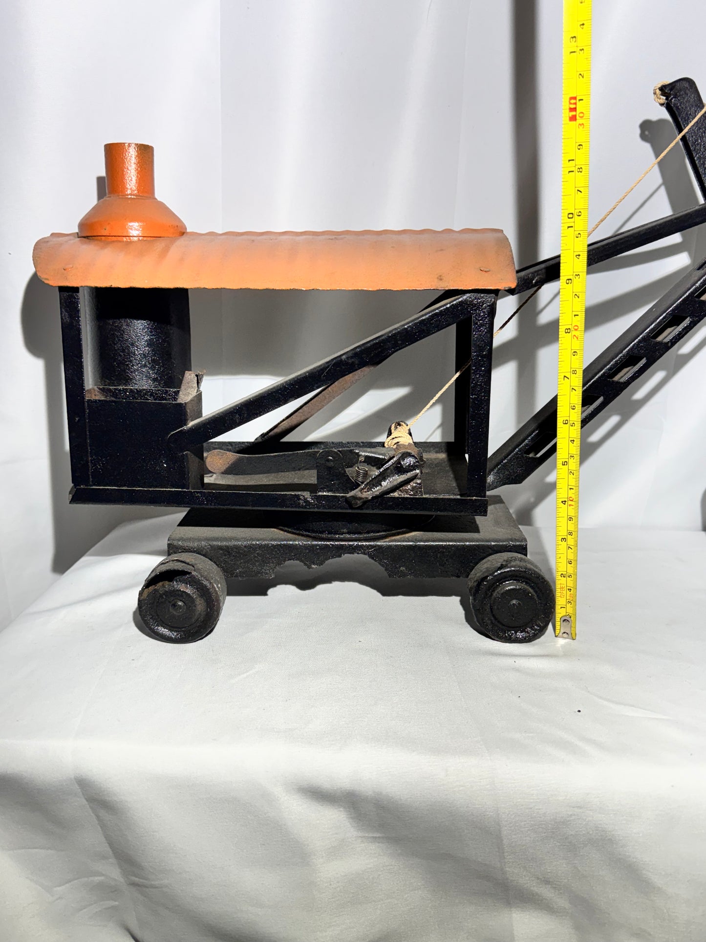 Antique Keystone Pressed Steel Toy Steam Shovel – Early 20th Century