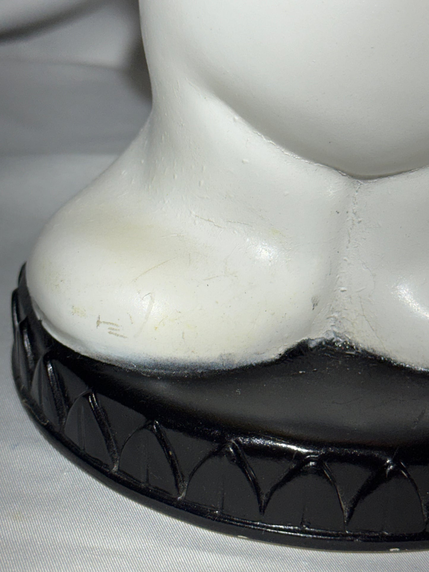Vintage 1971 Play Pal Plastics Yellow Smiley Face Coin Bank 11” Blow Mold Heart