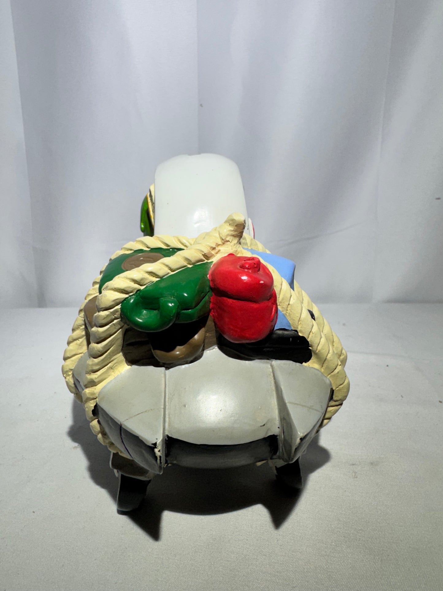 Vintage 1994 Warner Bros Marvin the Martian Ceramic Coin Bank – Spaceship w/ K-9