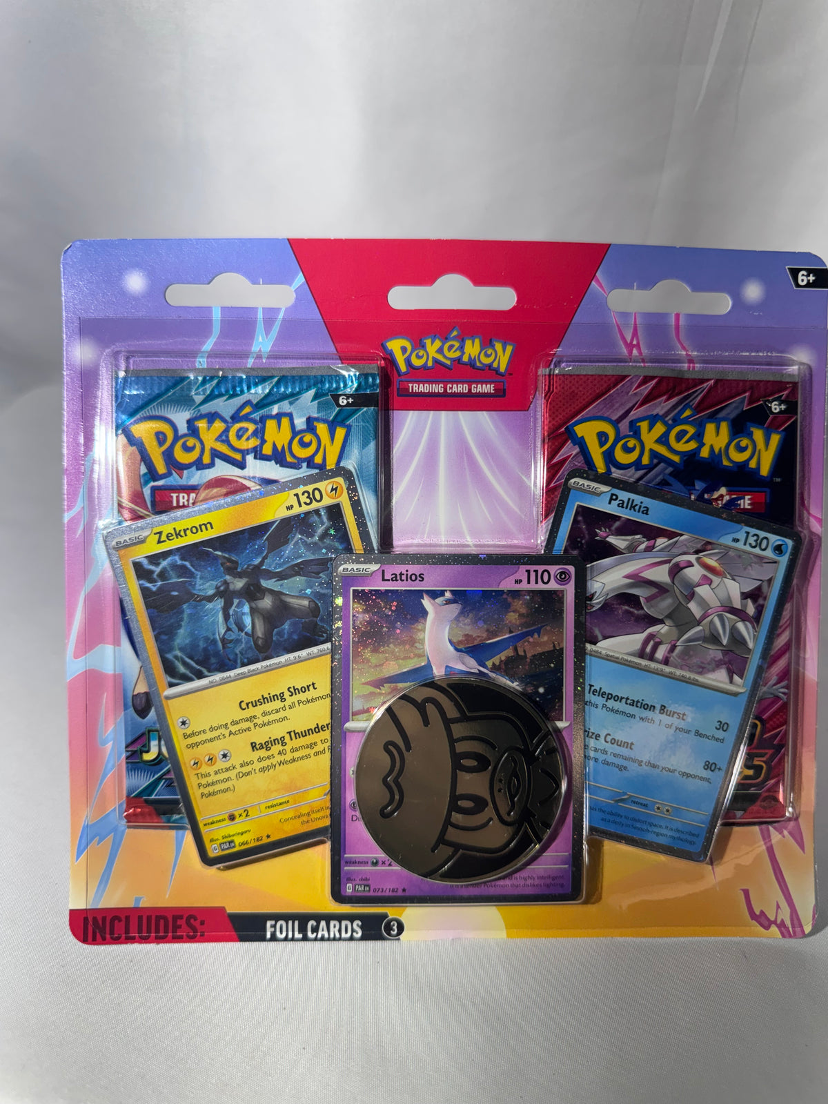 Pokémon TCG – Zekrom, Latios & Palkia Foil Card Collection – Factory Sealed