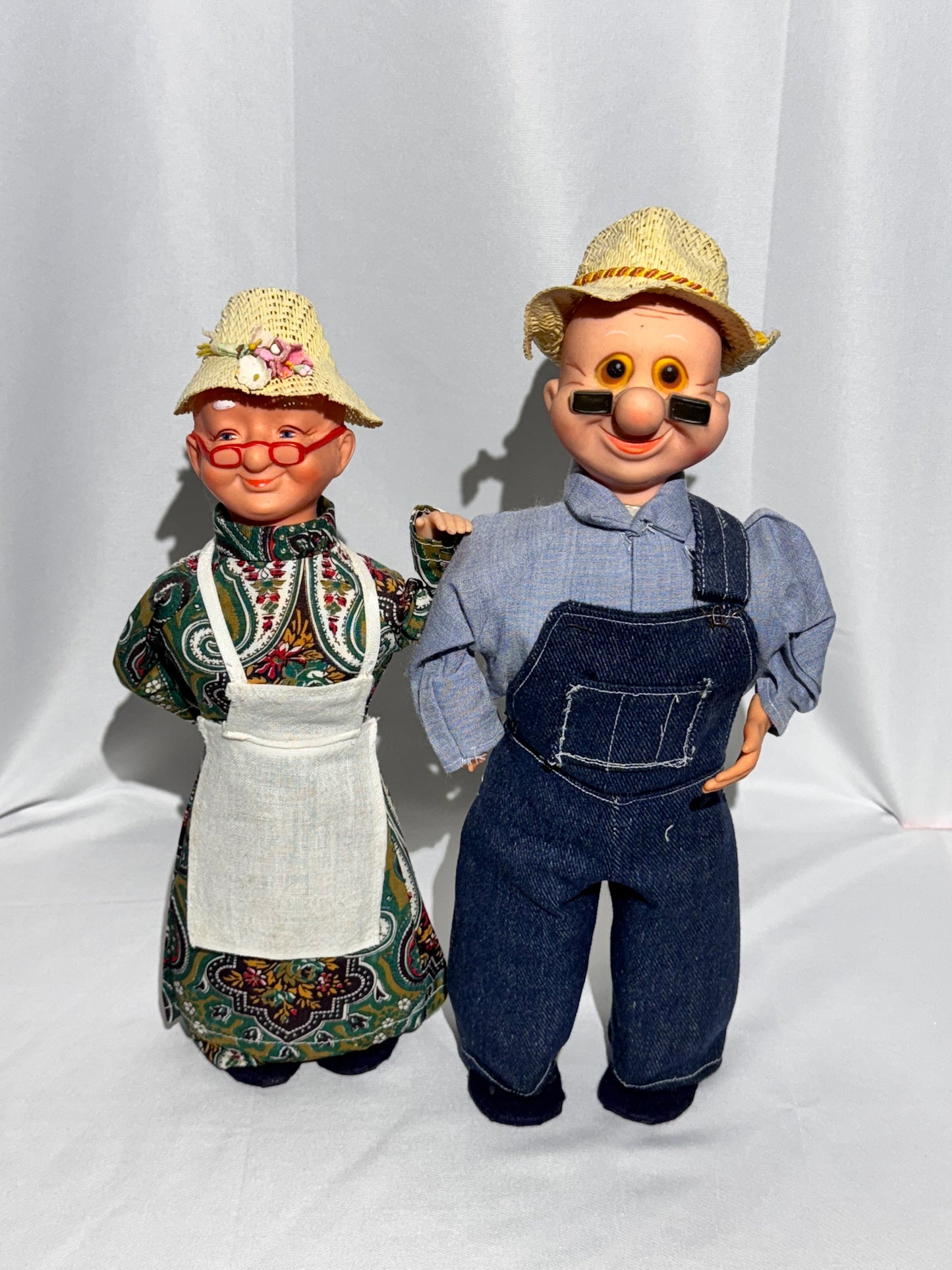 Vintage Granny & Grandpa Dish Soap Bottle Dolls – Country Farmer Style Collectibles