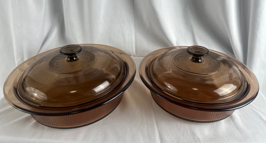 Vision Corning casserole dish set