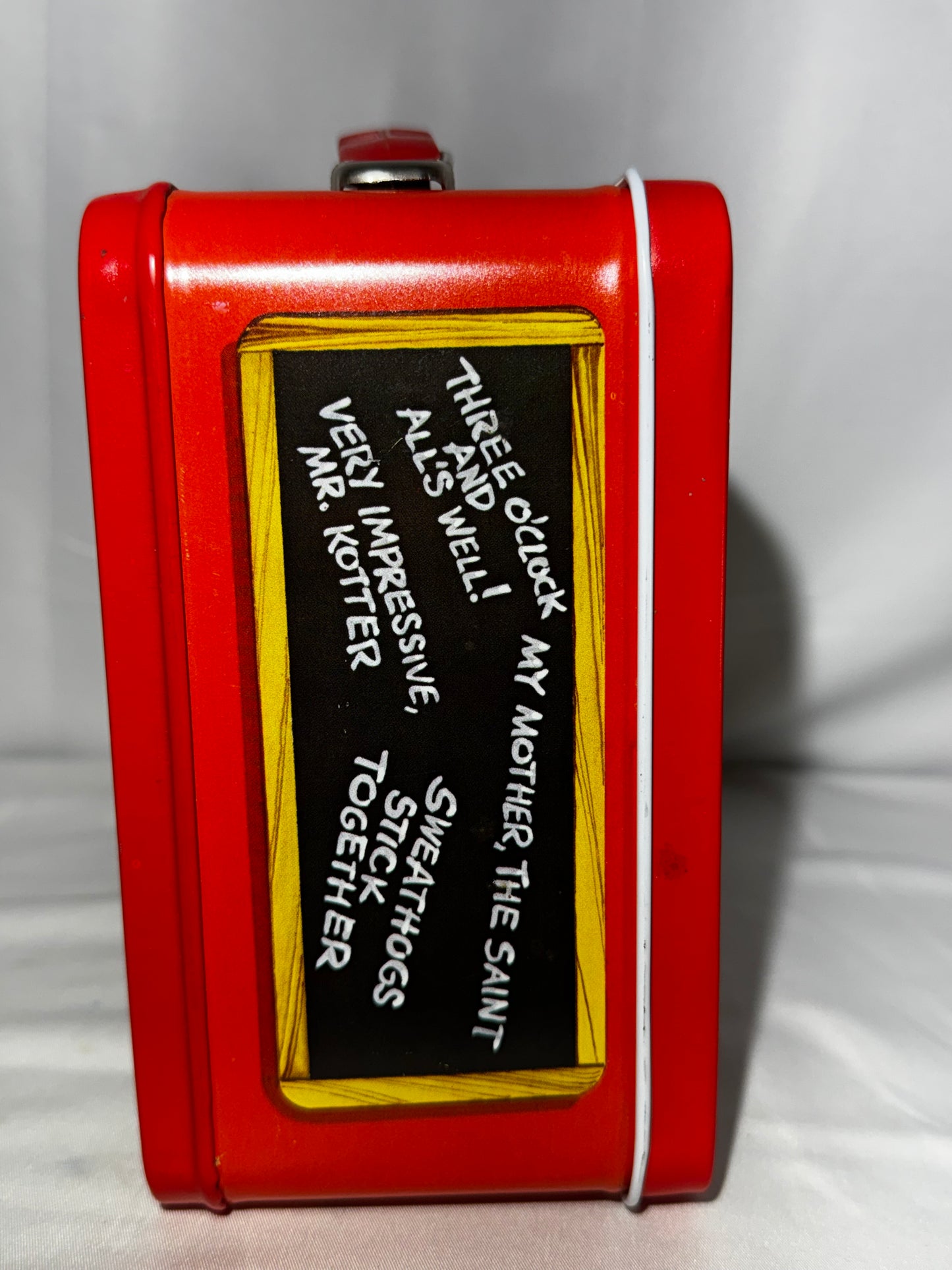 Vintage 1977 Welcome Back, Kotter Metal Lunchbox & Thermos w/ Tag Aladdin -NOS!
