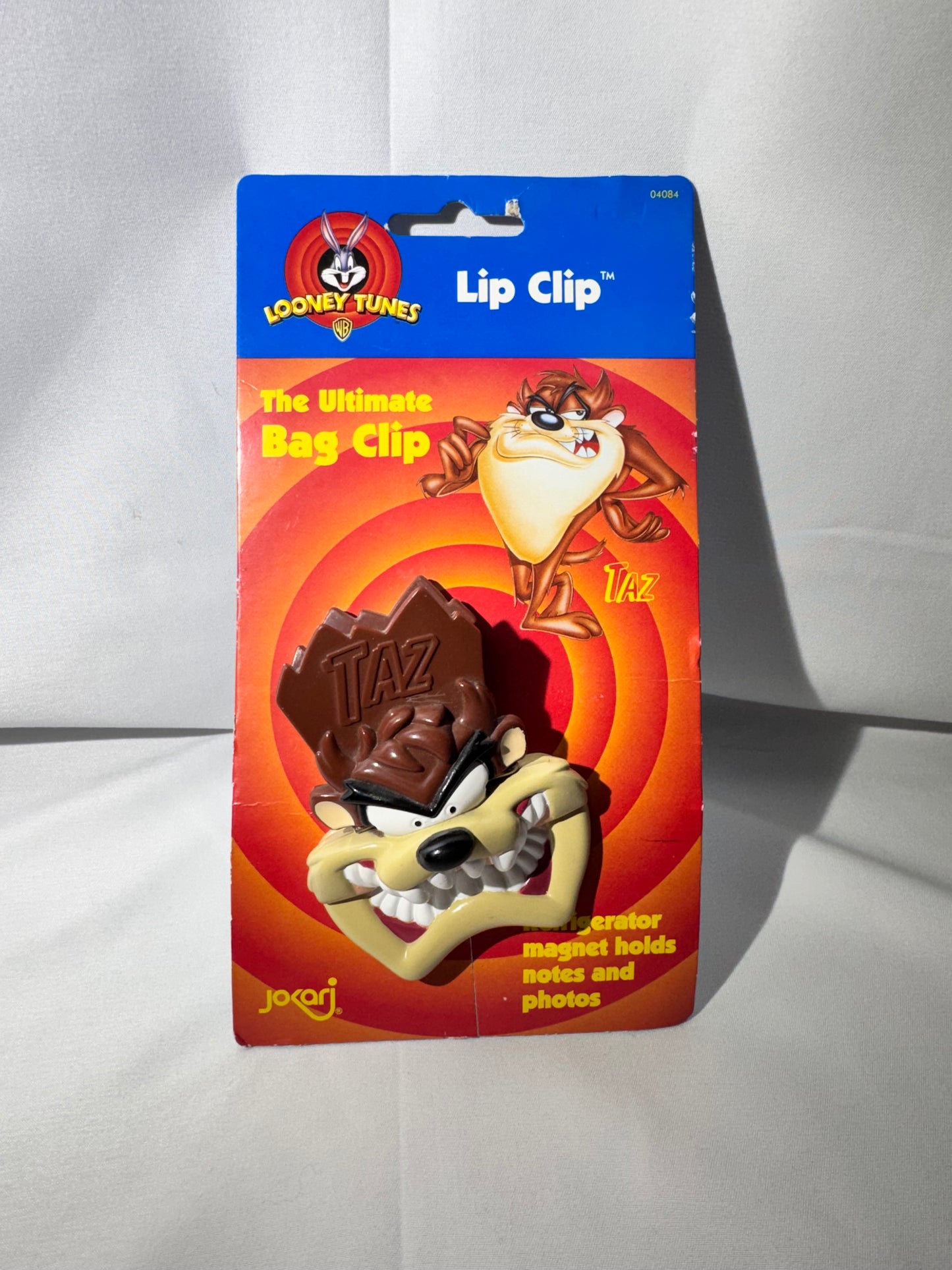 Vintage Taz Ultimate Bag Clip – Looney Tunes Warner Bros Jokari 1997