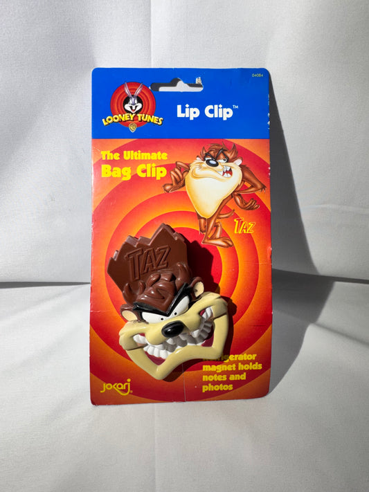 Vintage Taz Ultimate Bag Clip – Looney Tunes Warner Bros Jokari 1997