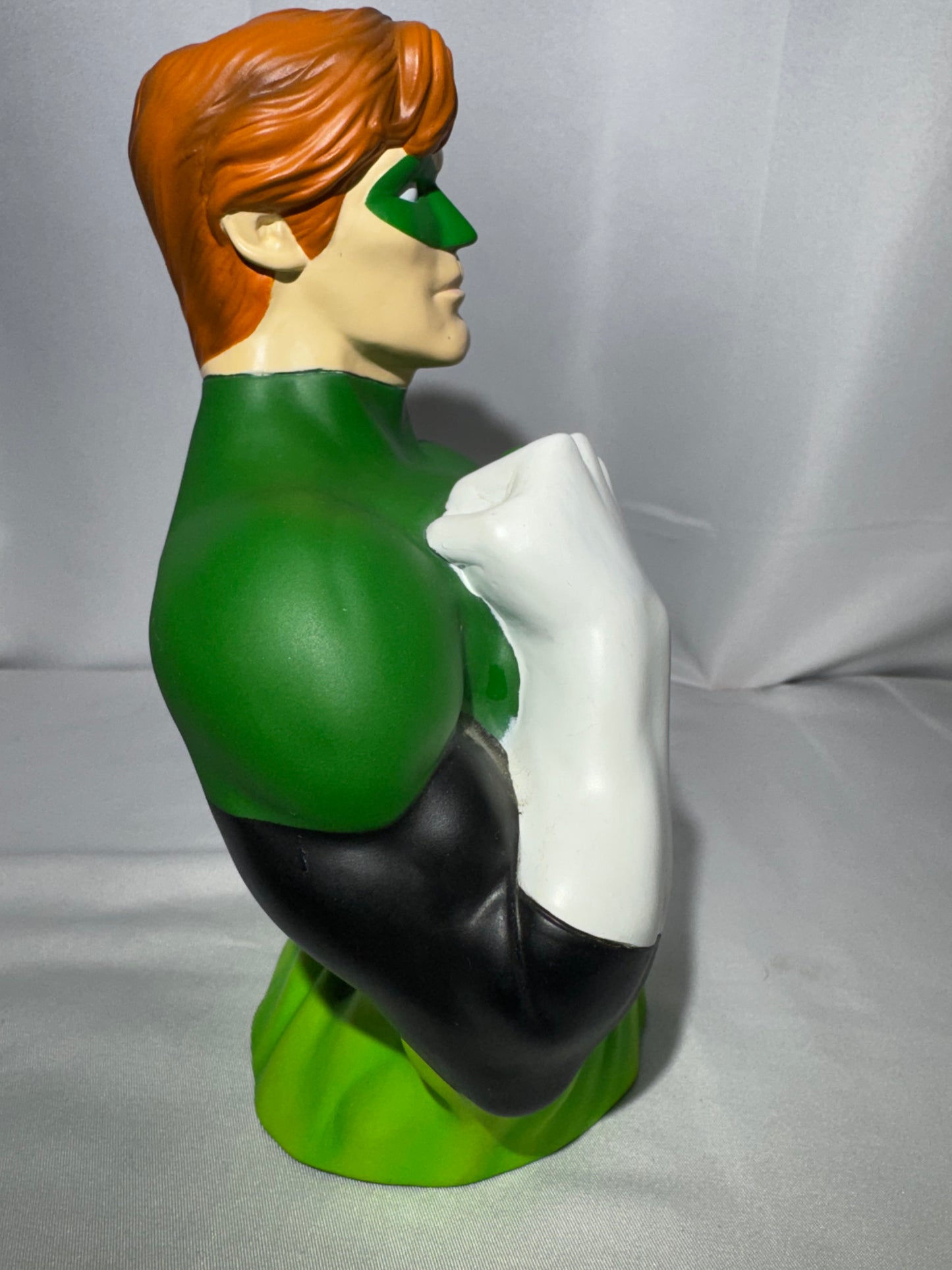 DC Comics Green Lantern Bust Bank PVC Coin Bank w/ Original Stopper