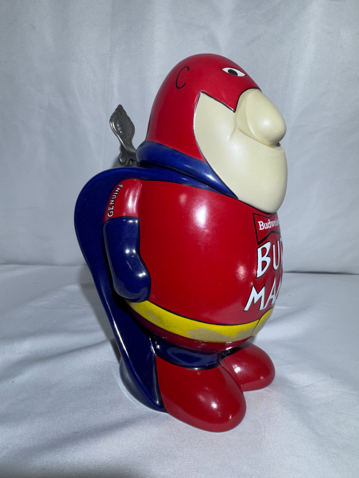 Vintage 1989 Anheuser-Busch Budweiser Bud Man Beer Stein – Original Box
