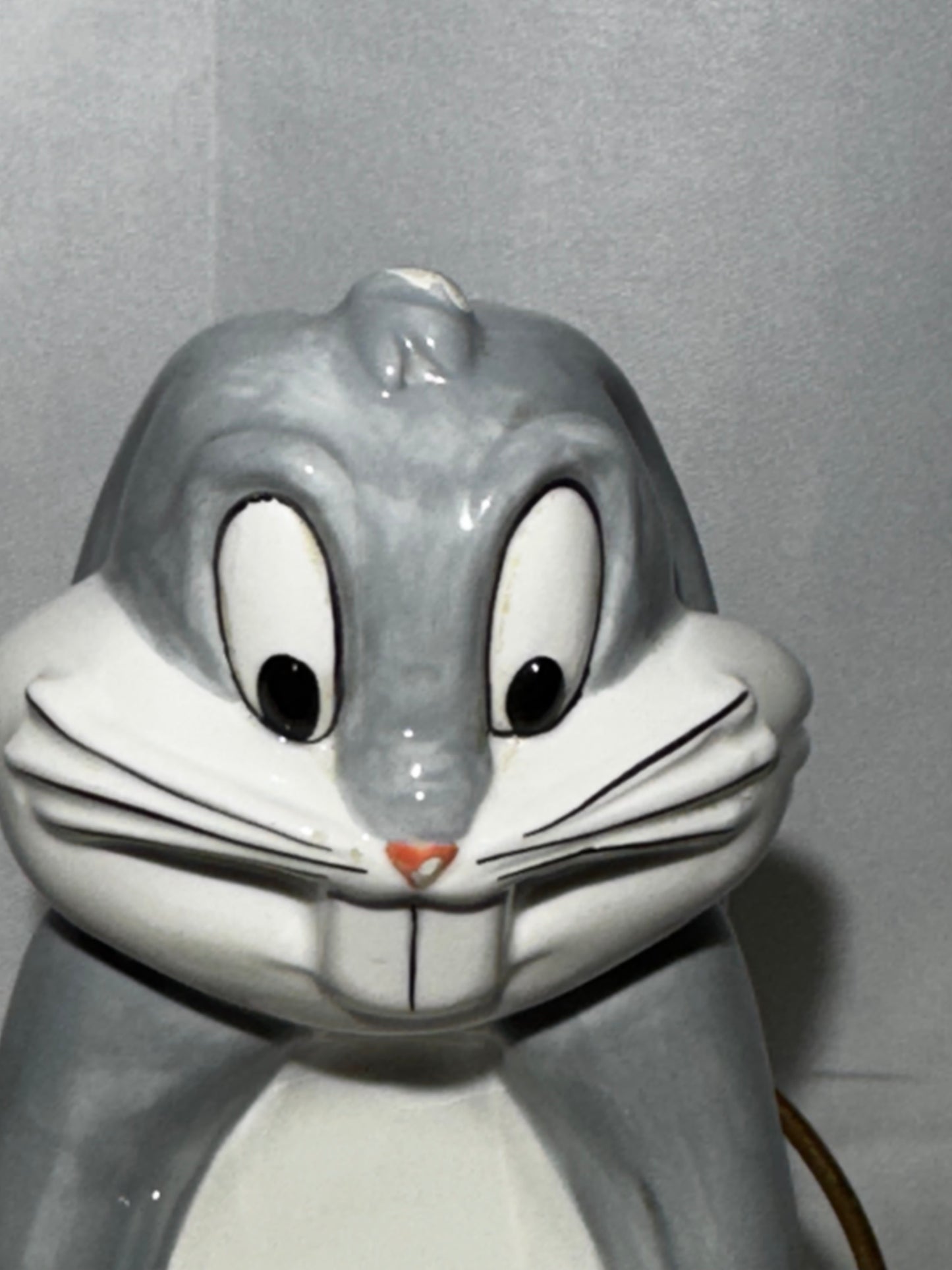 1994 Warner Bros Bugs Bunny Ceramic Wall Plaque 3D Looney Tunes Wall Decor