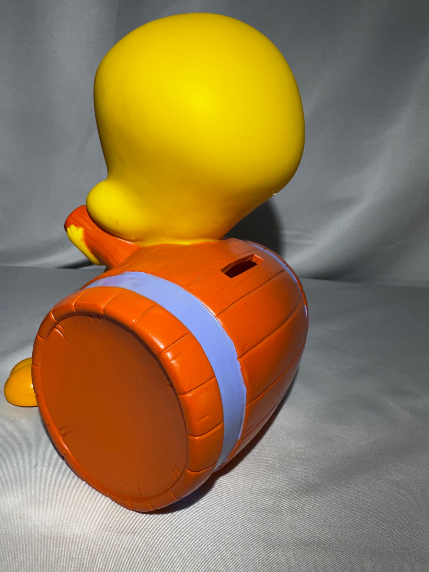1997 Applause Tweety Bird Piggy Bank Warner Bros Looney Tunes Vinyl 7.5” Vintage