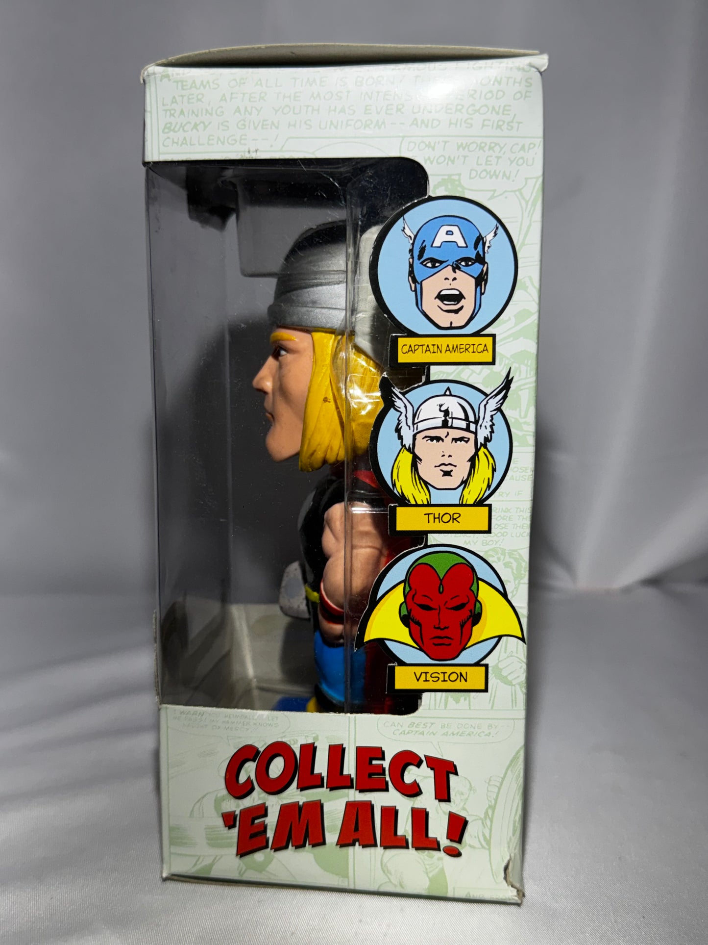 Funko Wacky Wobbler The Mighty Thor Bobblehead Marvel Avengers 2008 w/ Box