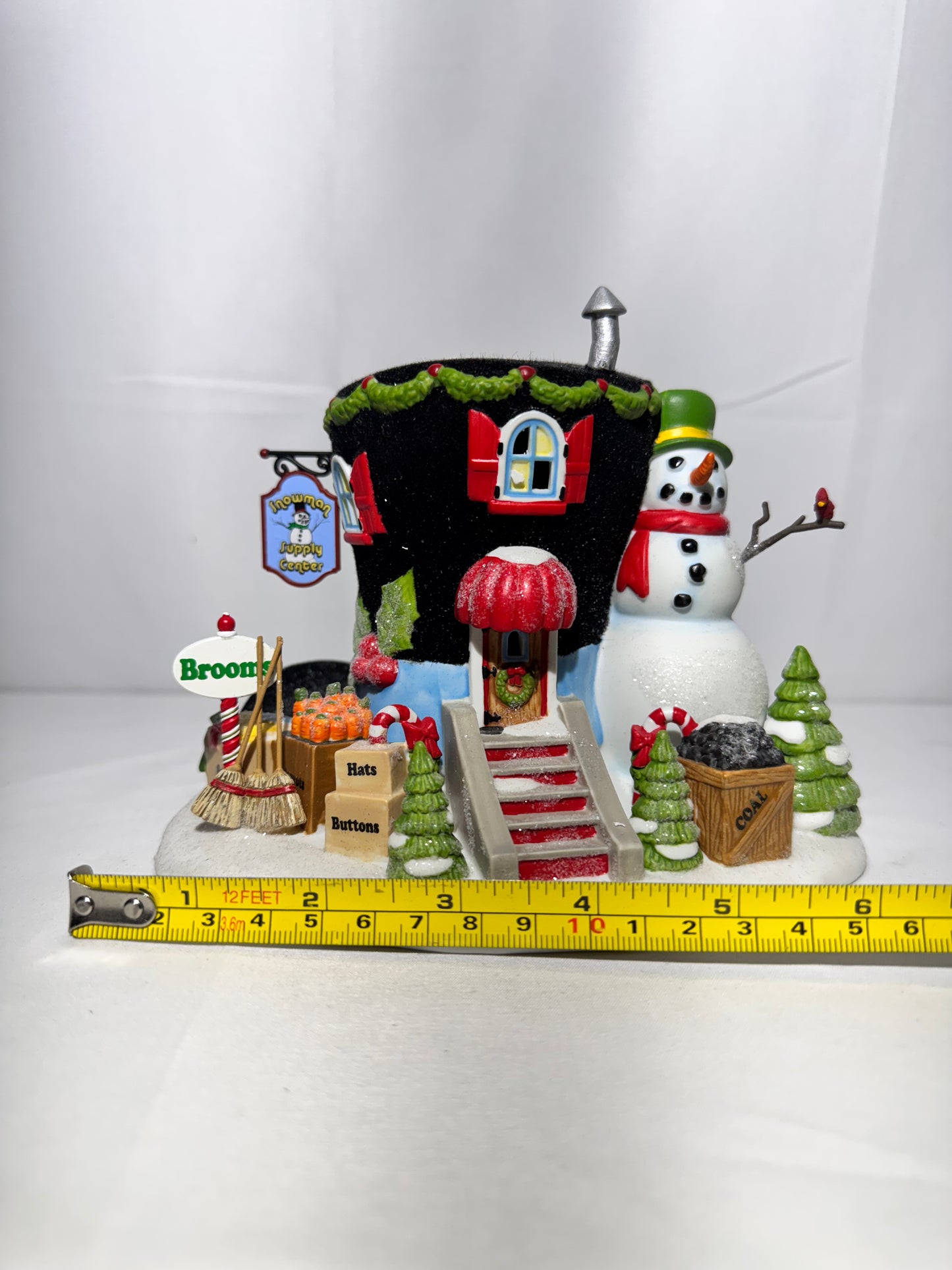 Department 56 North Pole Series – “Instant Snowman Kit Factory” #808927