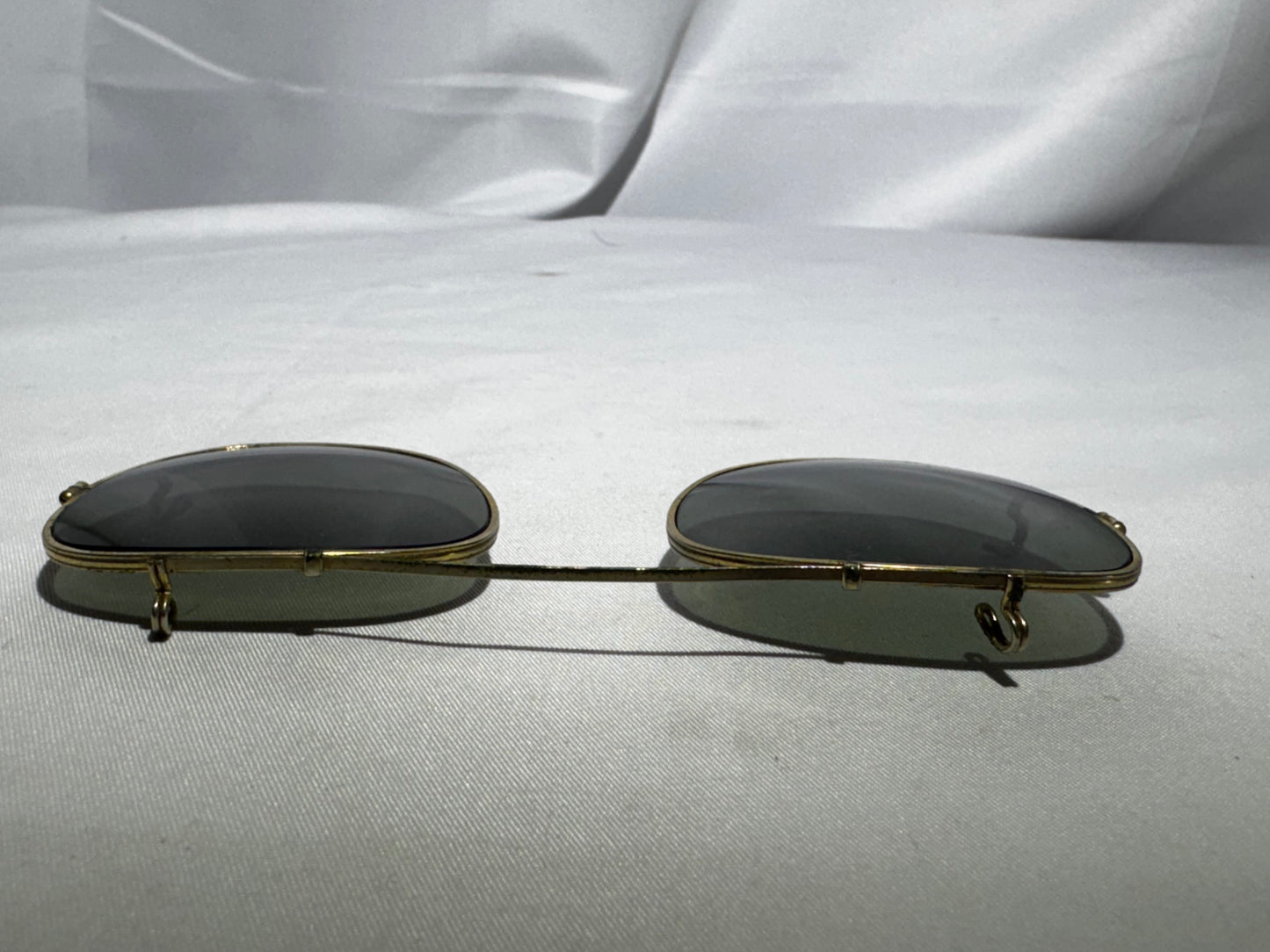 Vintage Bausch & Lomb Ray-Ban Clip-On Sunglasses with Original Ray-Lite Case – Made in USA