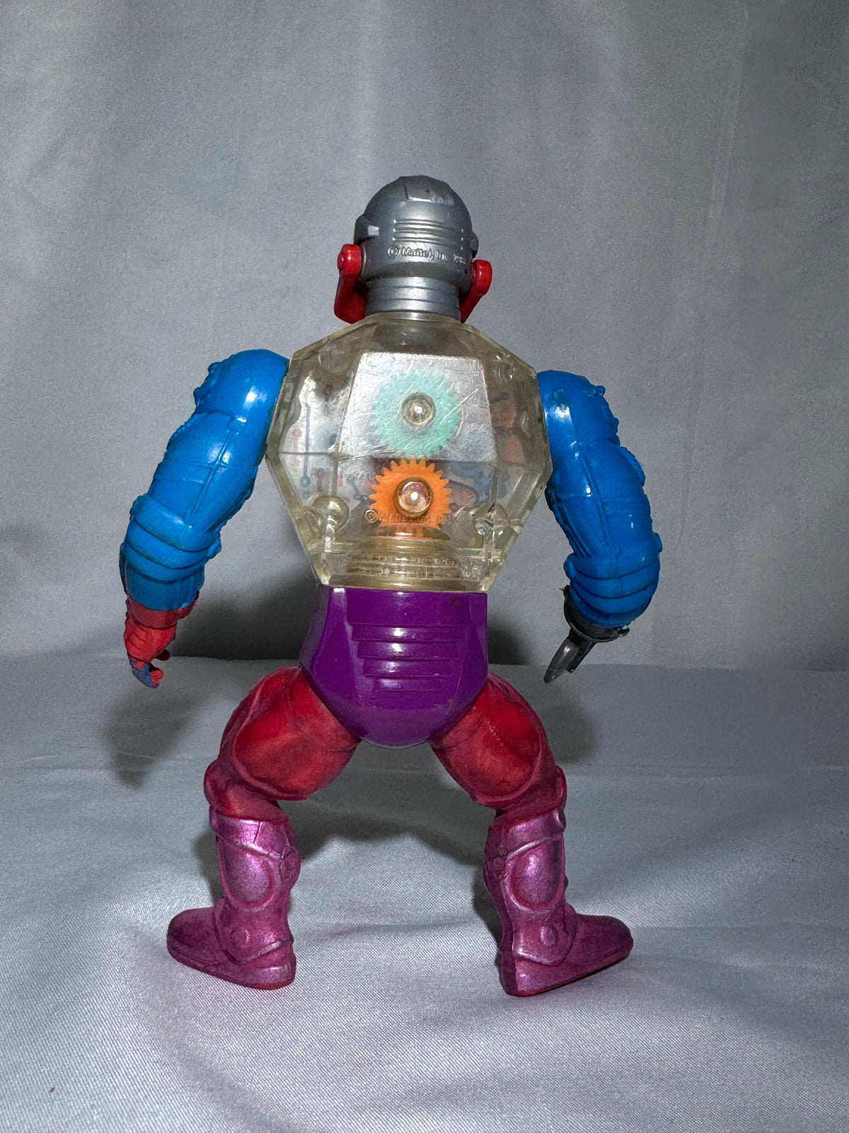 Vintage 1984/1985 Mattel Masters of the Universe Roboto Action Figure – Heroic Mechanical Warrior