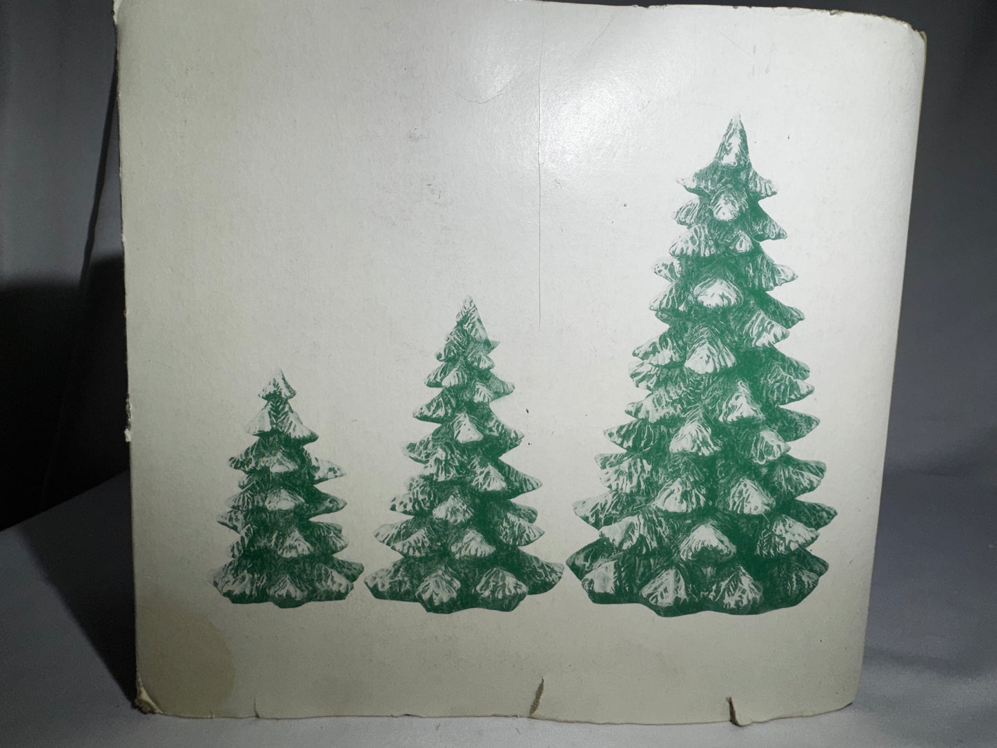 Department 56 Village Evergreen Trees Set of 3 #5205-1