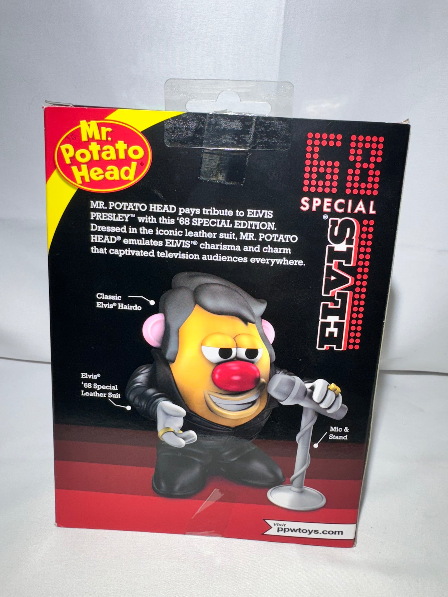 Mr. Potato Head Elvis ʼ68 Comeback Special Edition – 2010 Hasbro / PPW Toys – Signature Elvis Presley Collector’s Item