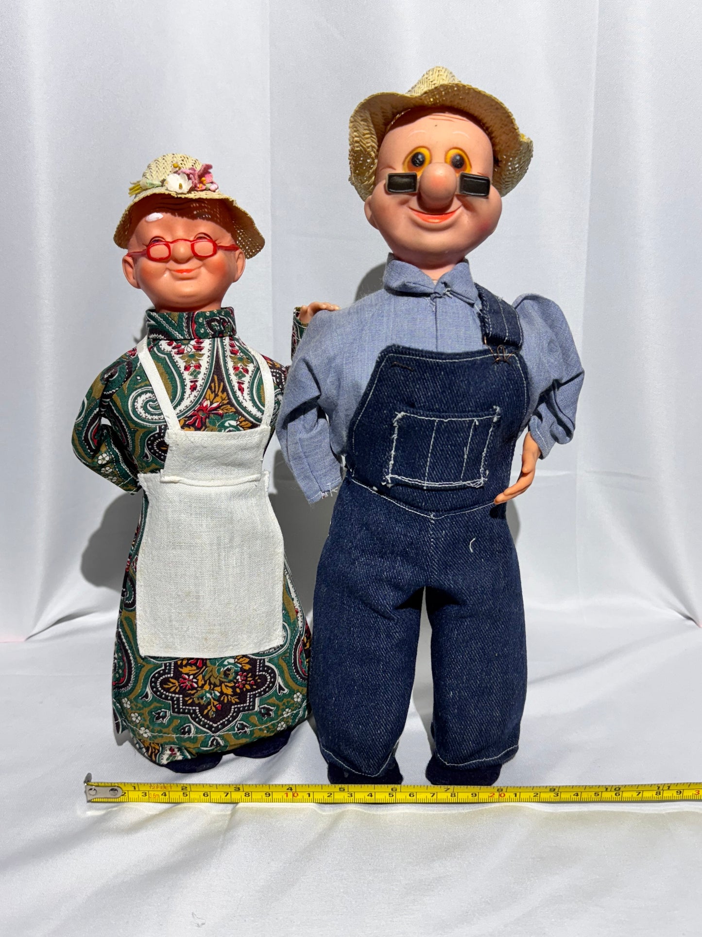 Vintage Granny & Grandpa Dish Soap Bottle Dolls – Country Farmer Style Collectibles