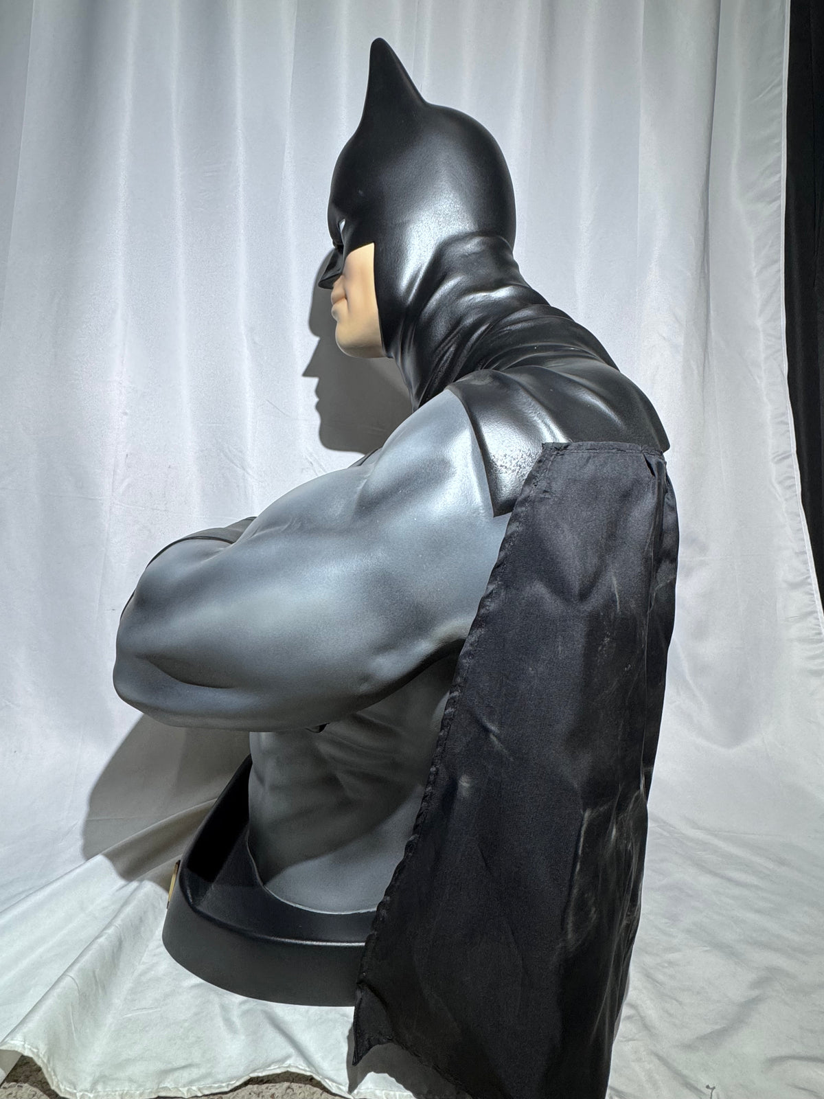 Giant Batman Bust – 35” Tall – Incredible Display Piece with Cape