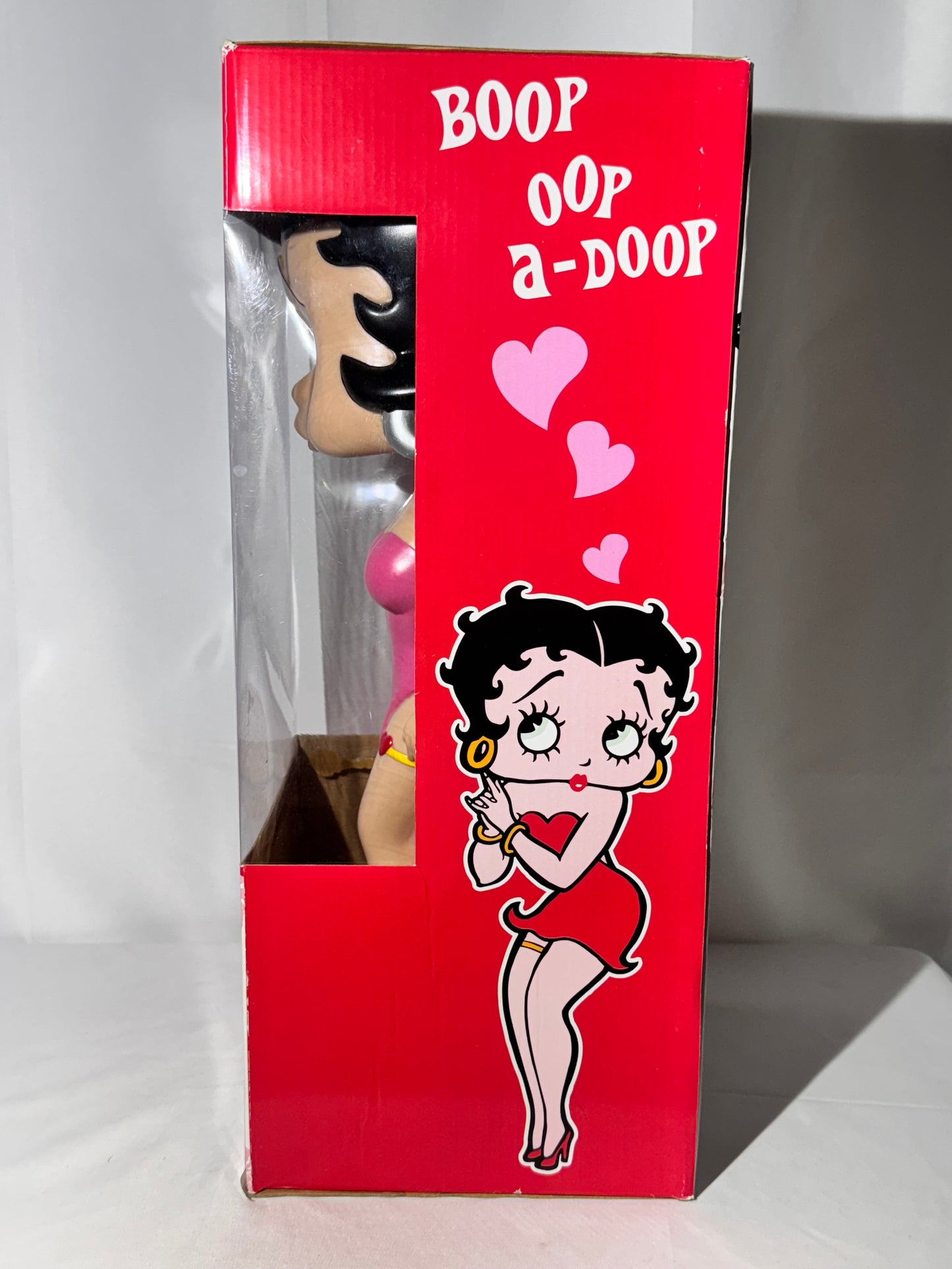 Giant 18” Betty Boop Wacky Wobbler Bobblehead – Funko 2006 – Pink Gown – Original Box