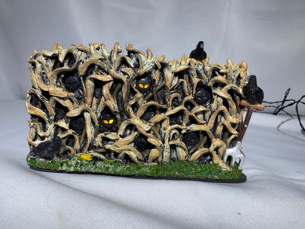 Lemax Spooky Town “Creepy Corn Row” Lighted Accessory #74585