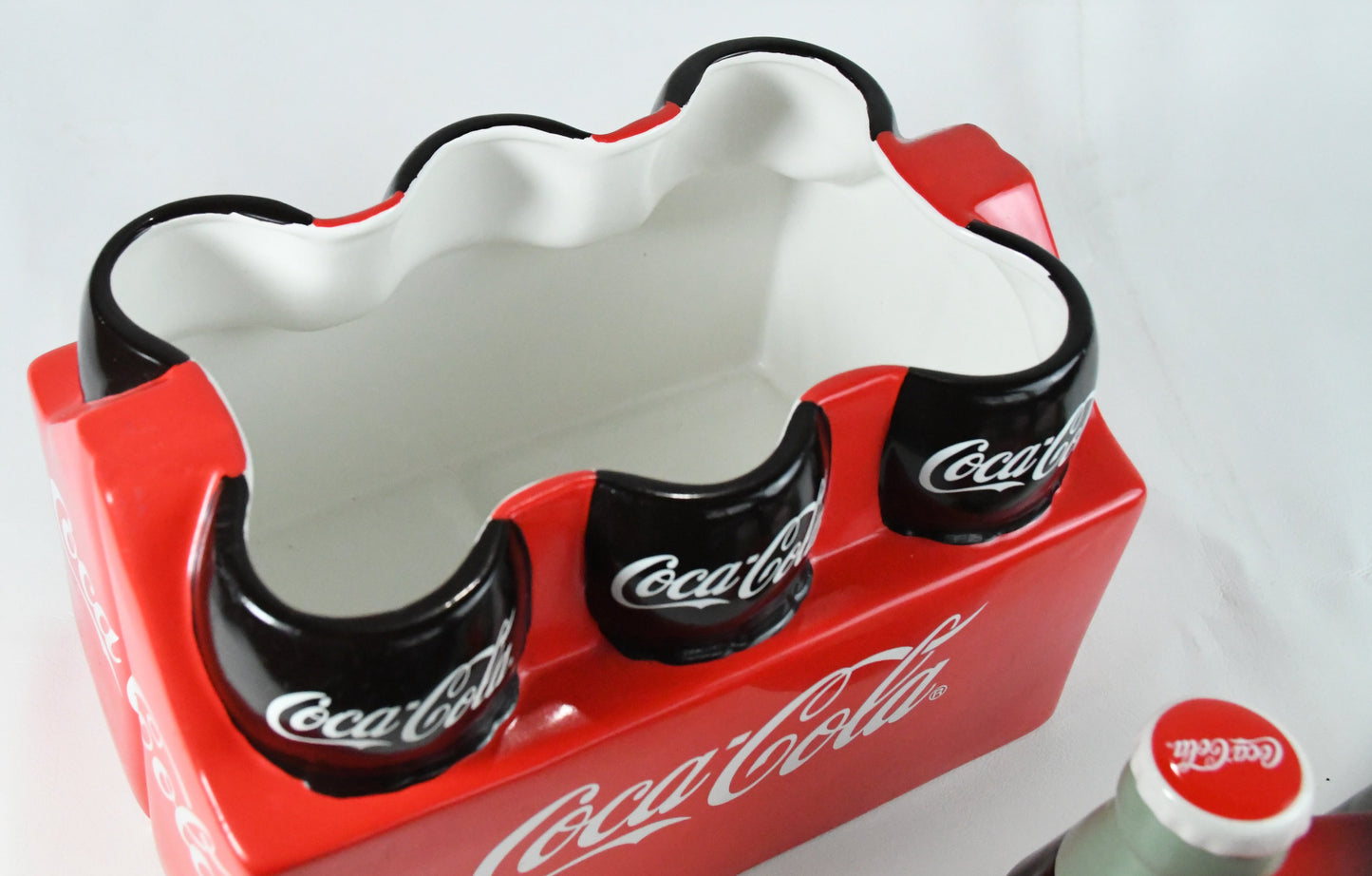 Large Classic Coca-Cola 6-pack - Cookie Jar- VTG