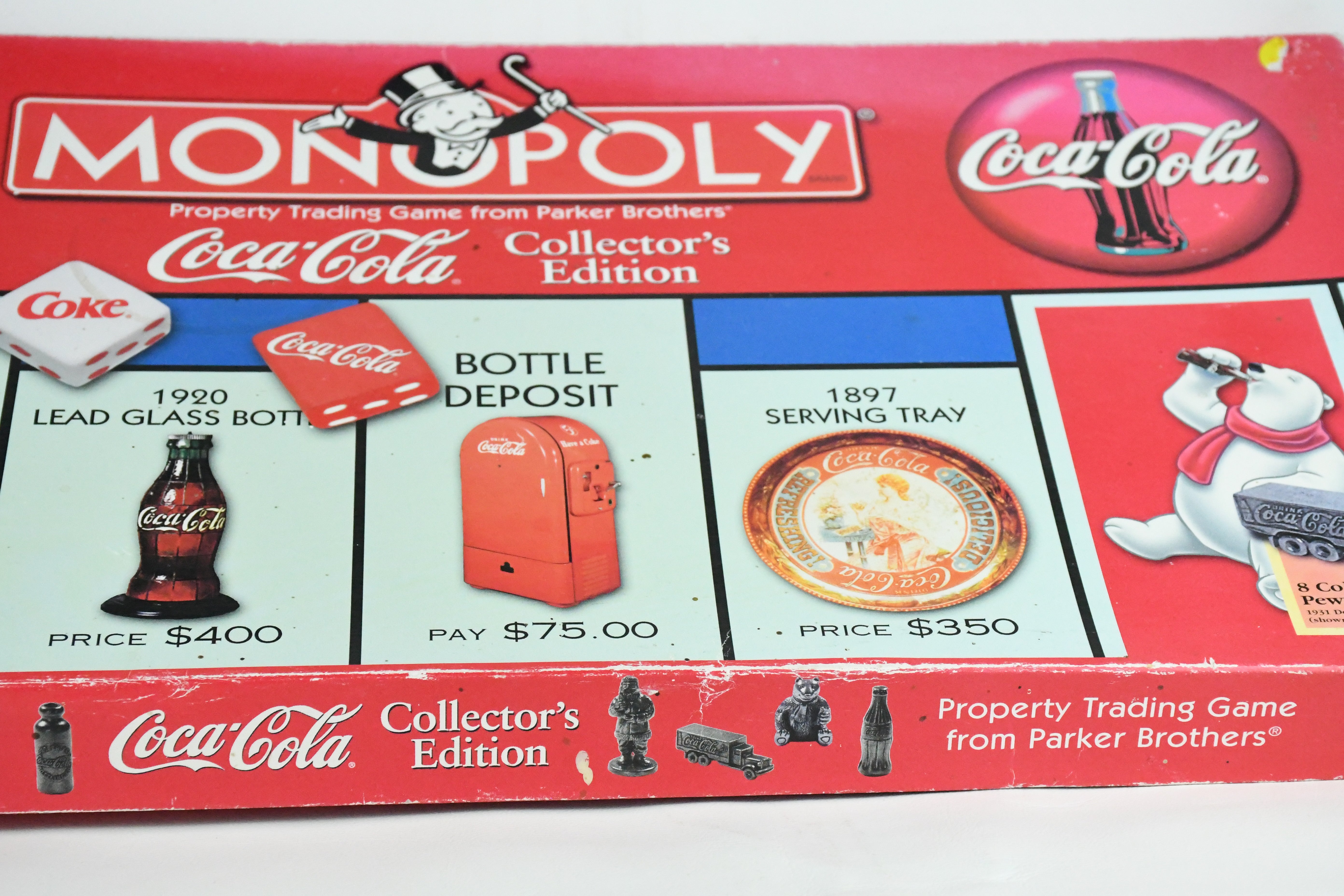 Monopoly Coca-Cola selling Collector's Edition: New