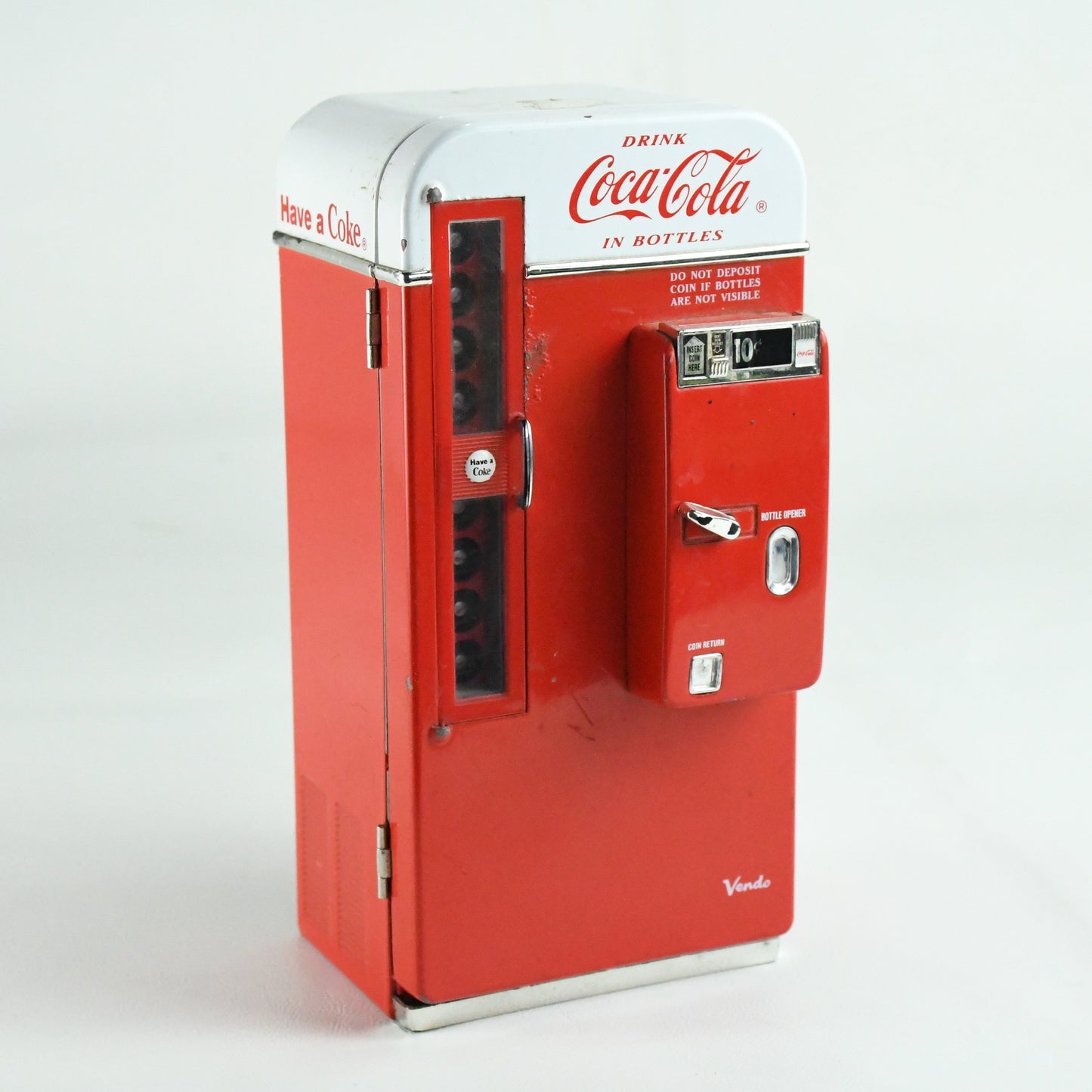 1994 Coca-cola mini vending machine Coin bank-Die Cast