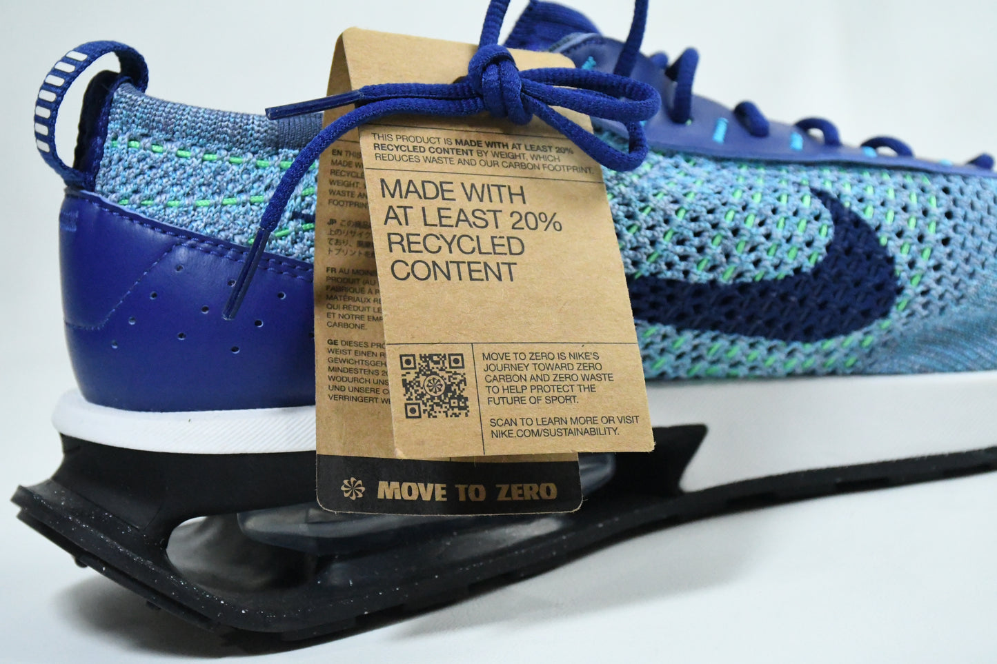 Nike Men's Air Max Flyknit Racer Size US 11 Running Trainer Sneaker
