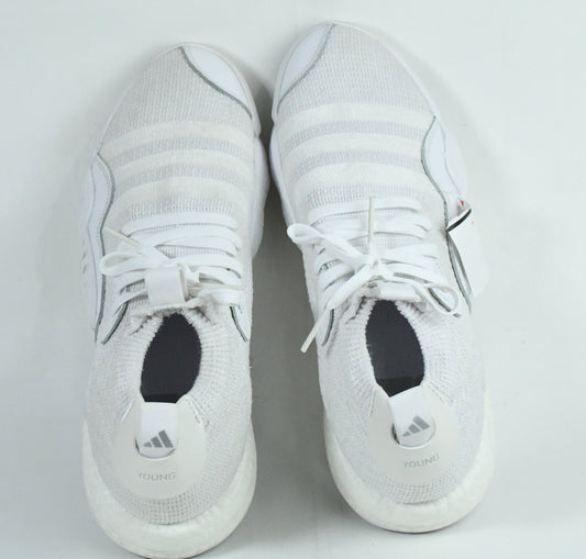 Adidas Tra Young Basketball Shoes Men's US Size 12 All white