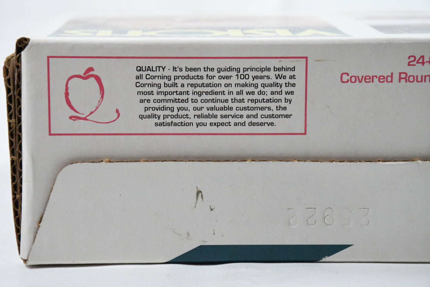 Cranberry-Visions Corning Cook Ware- 24oz/700mL Covered Round Casserole -6015082-in Box- 1992