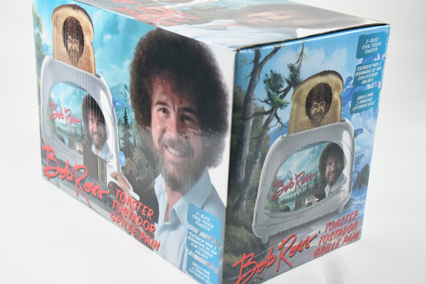Bob Ross- Toaster -2 slice toaster -2017-in Box-Uncanny Brands-5614102