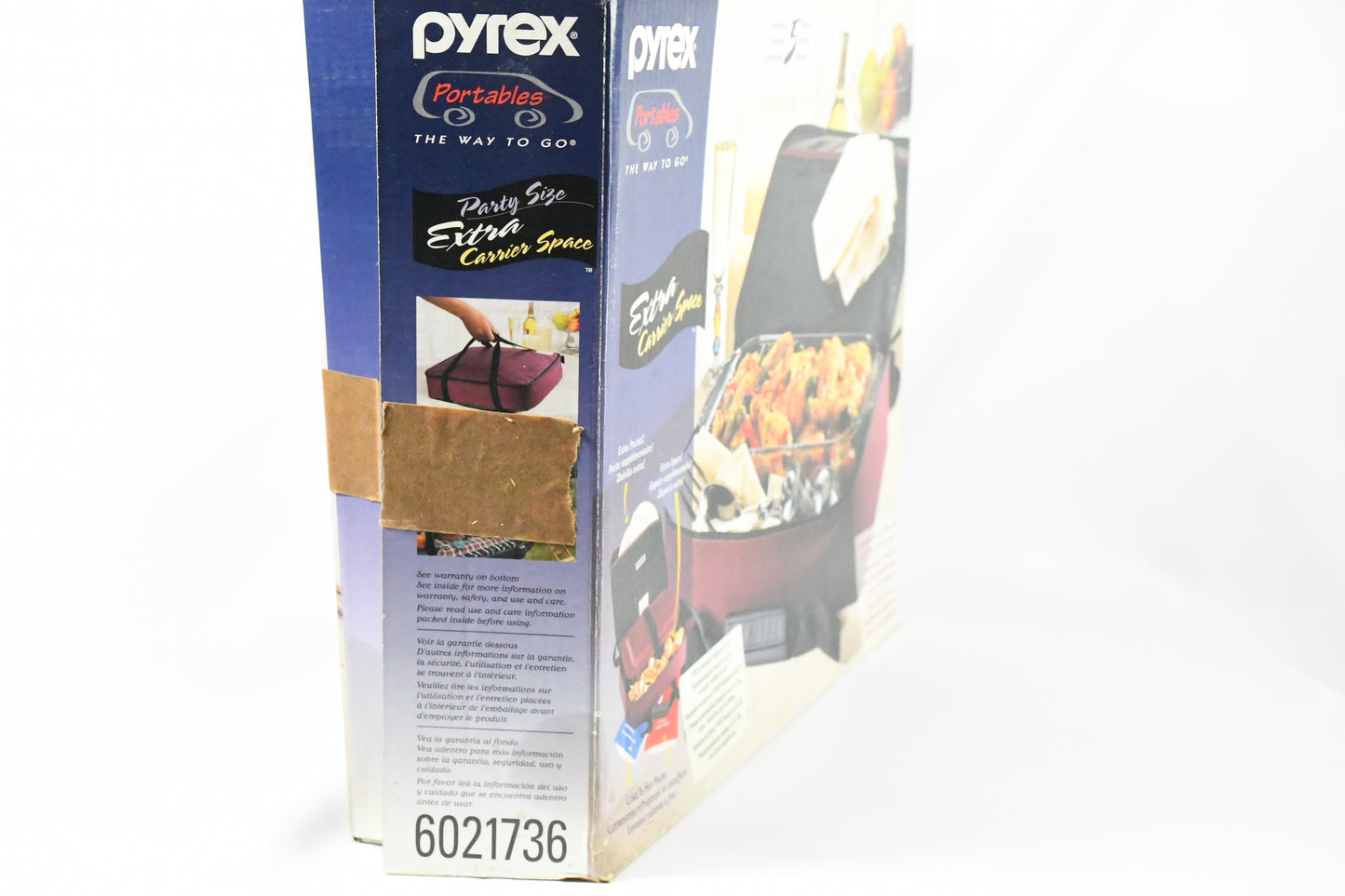 Pyrex Portables -5-piece Insulated- Extra Carrier Space-6021736-