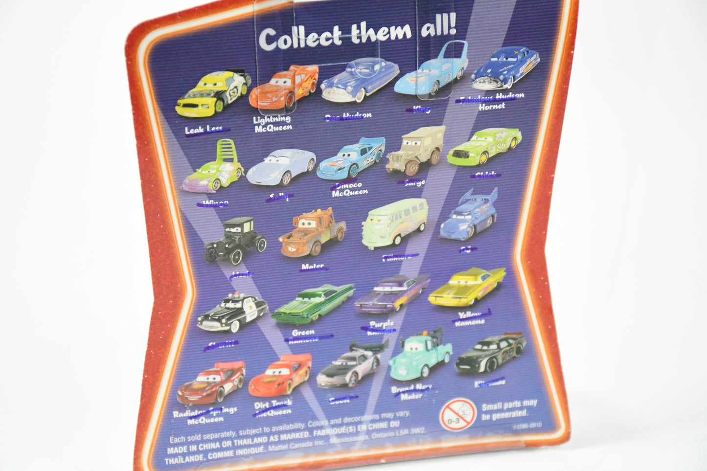 Disney-Pixar-Cars-Ramone-K4586 Asst. L0545-mattel-Diecast Toy car