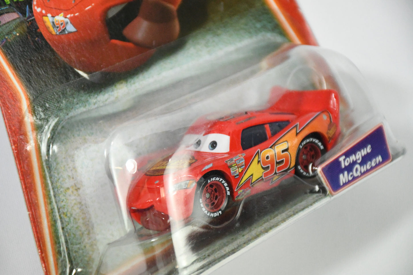 Disney-Pixar-Cars-Supercharged-Tongue McQueen-Diecast-L0545