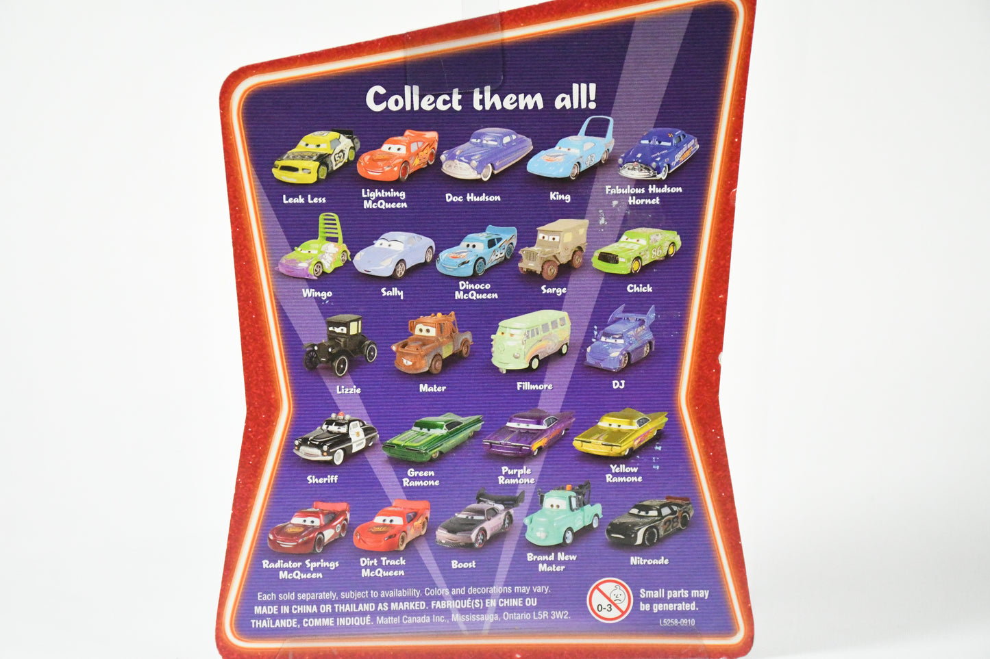 Disney- Pixar-Cars- King-Dinoco-Supercharged-L5258 L0545-