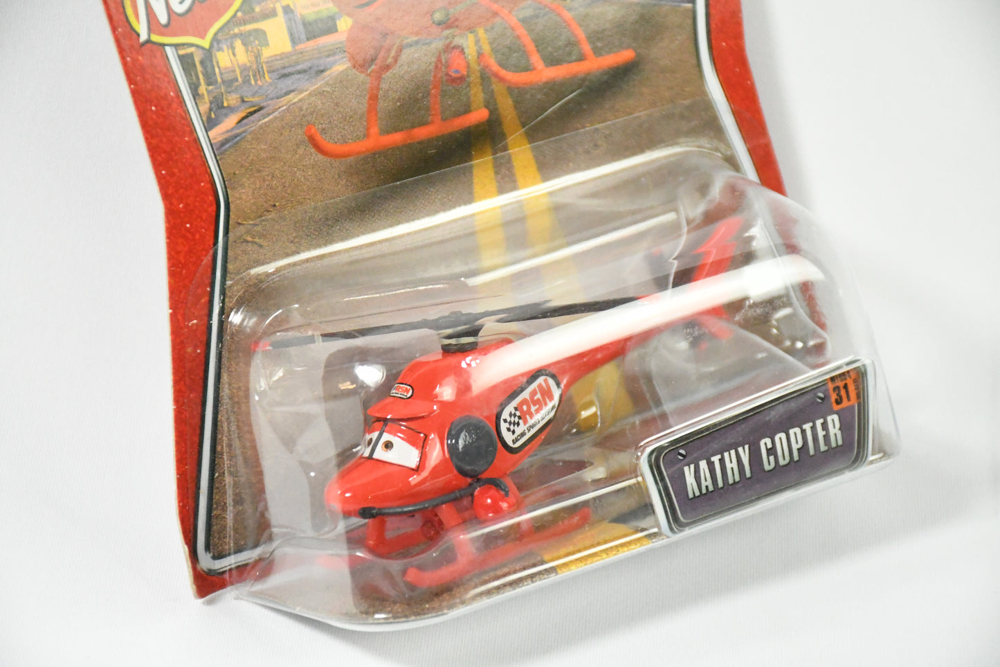 Disney-Pixar-Cars-Kathy Copter #31-M6112 M1054-Mattel-NIB