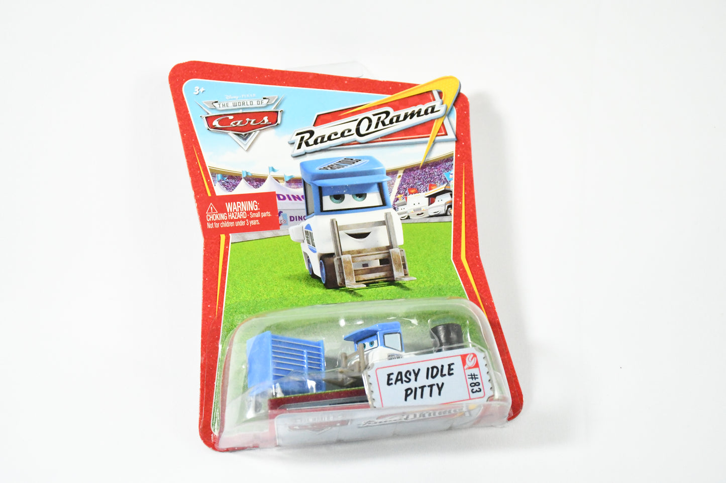Disney-Pixar-Cars-Mattel-Easy Idle Pitty #83-Race O Roma-P1644-M1054-NIB
