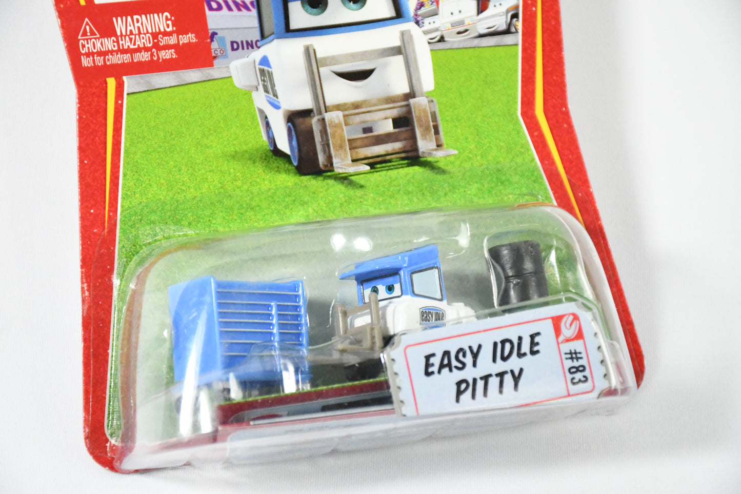 Disney-Pixar-Cars-Mattel-Easy Idle Pitty #83-Race O Roma-P1644-M1054-NIB