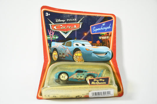 Disney-Pixar-Cars-Mattel-Bling Bling Lightning McQueen-Supercharged-L6551-L0545-NIB
