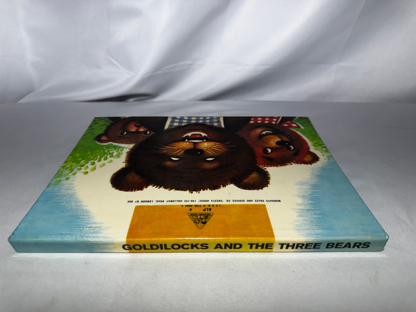 Vintage 1972–1974 Goldilocks and the Three Bears Vojtěch Kubašta Pop-Up Book Artia Prague “All Action Treasure Hour” Series