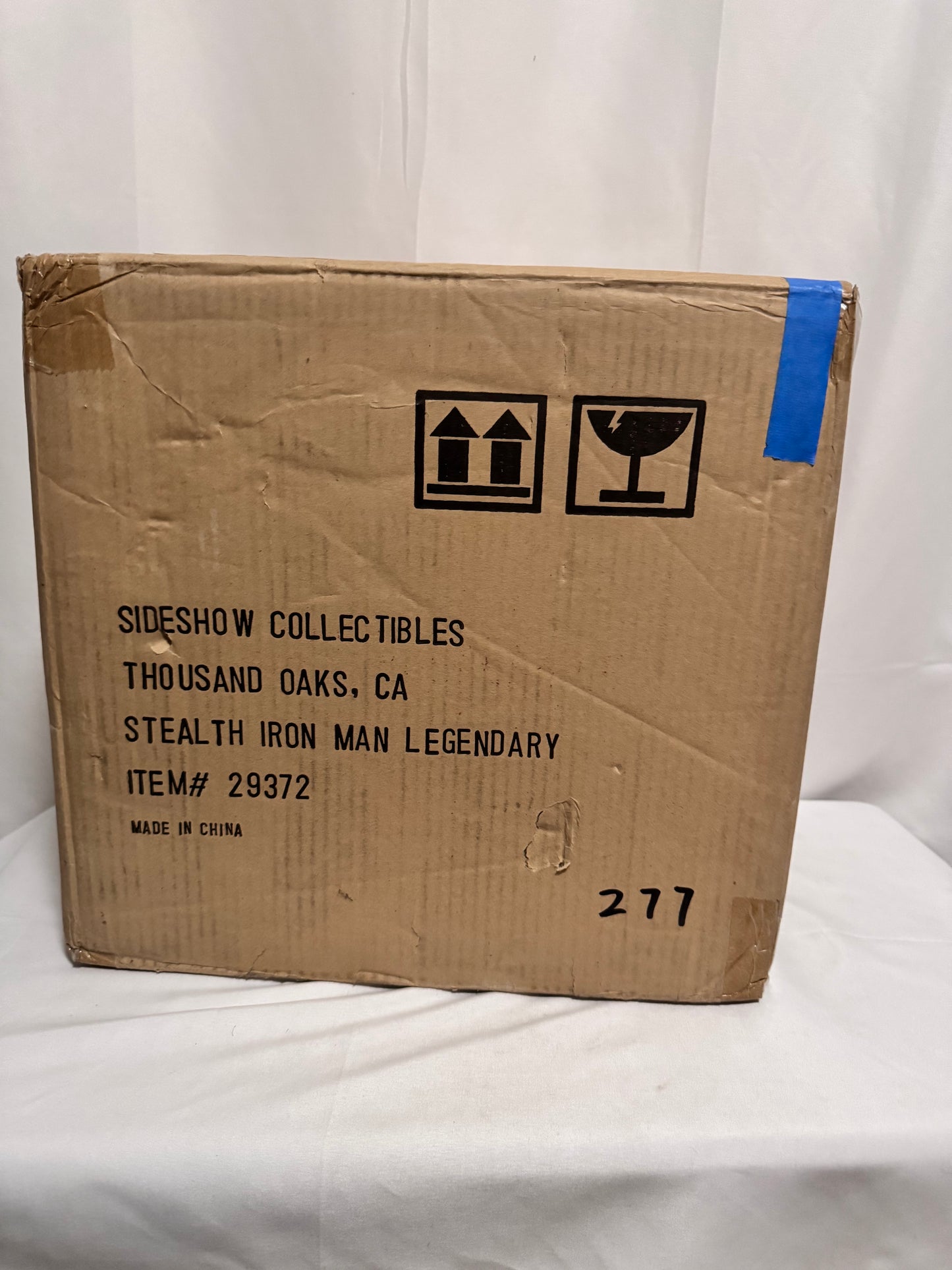 Stealth Iron Man Legendary Scale Bust – Sideshow Collectibles (2008) – Works – #0277/1500 Marvel