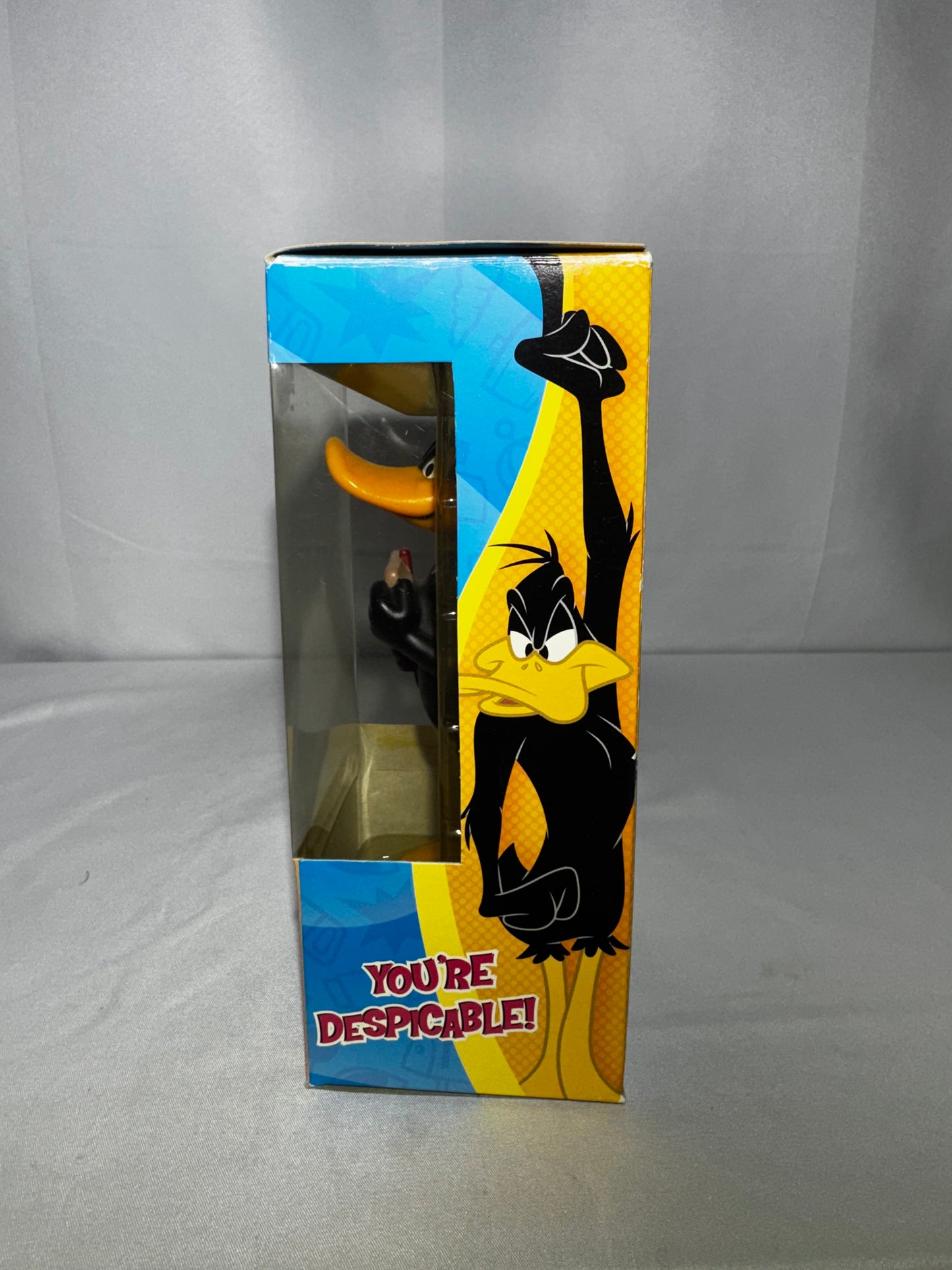 Funko Wacky Wobbler Daffy Duck Bobble Head Rabbit Season Looney Tunes WB w/ Box