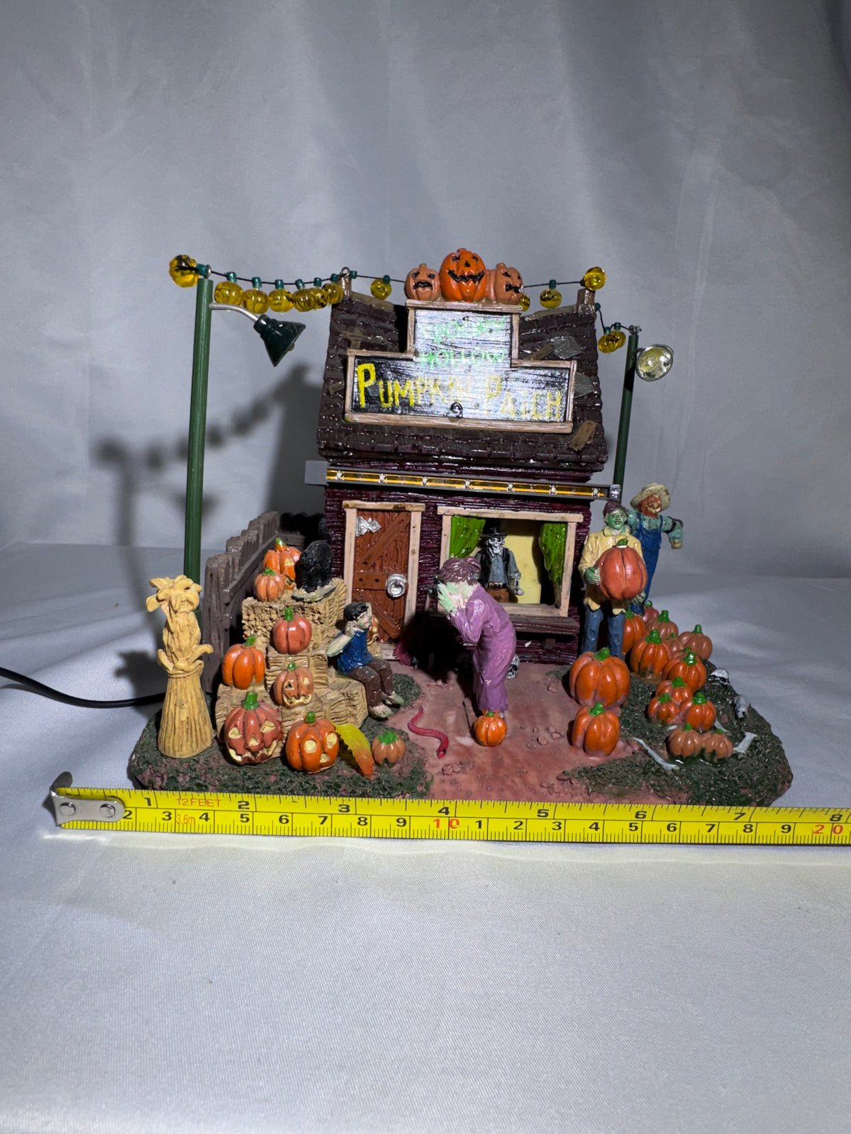 Lemax Spooky Town Spooky Hollow Pumpkin Patch #54902 – Retired 2015–2024 – Original Box