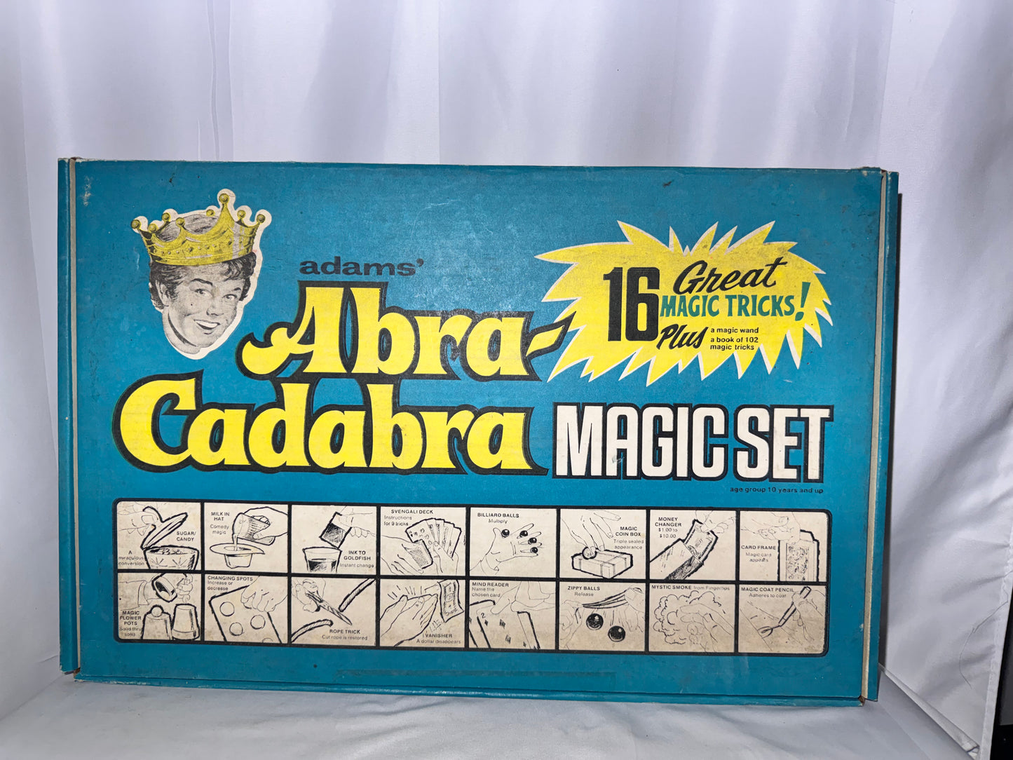 Vintage Adams’ “Abra-Cadabra” Magic Set – S.S. Adams – Classic Magic Tricks Kit