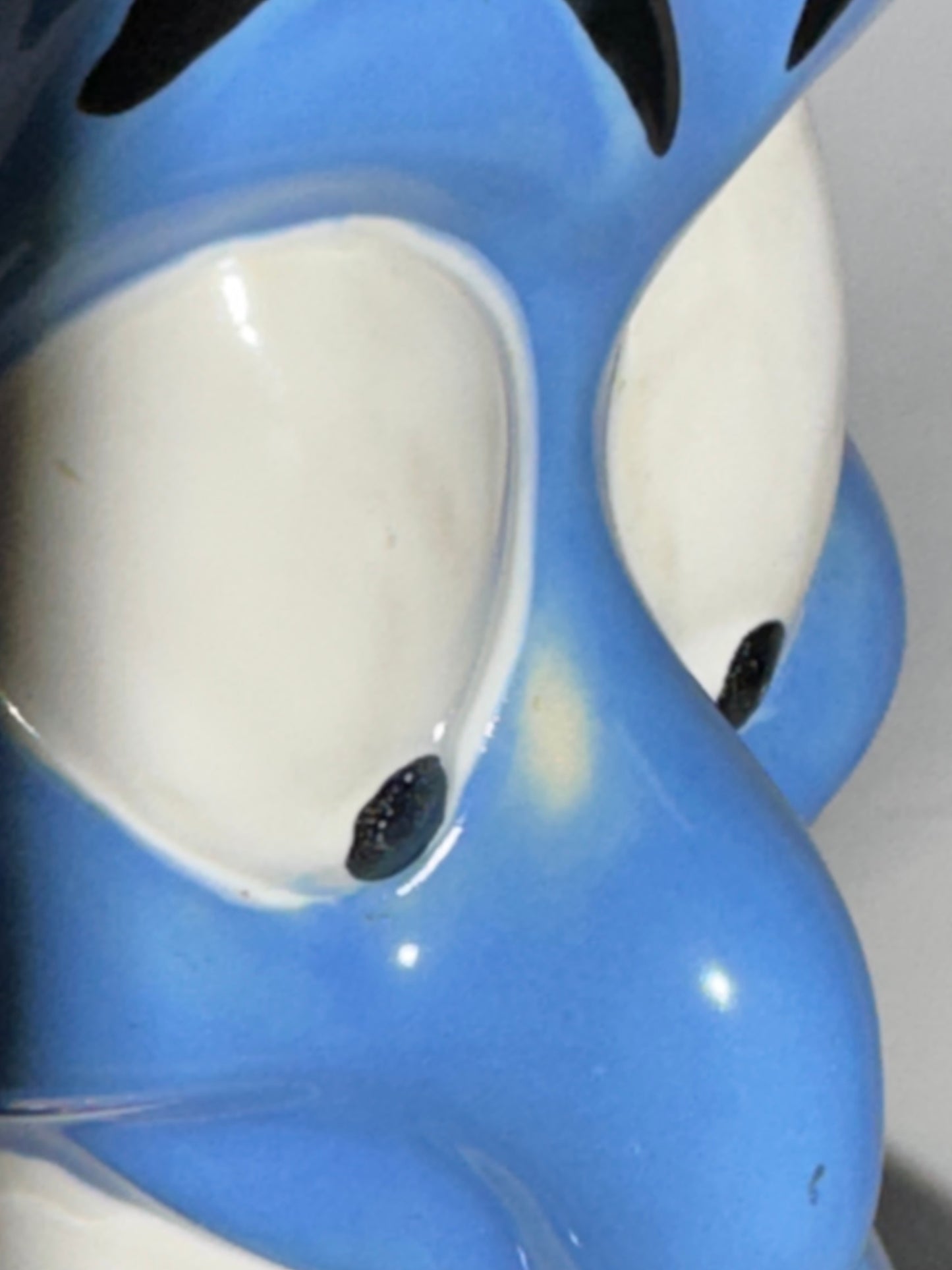 Vintage Disney Aladdin Genie Ceramic Cookie Jar Bust Thailand 10”