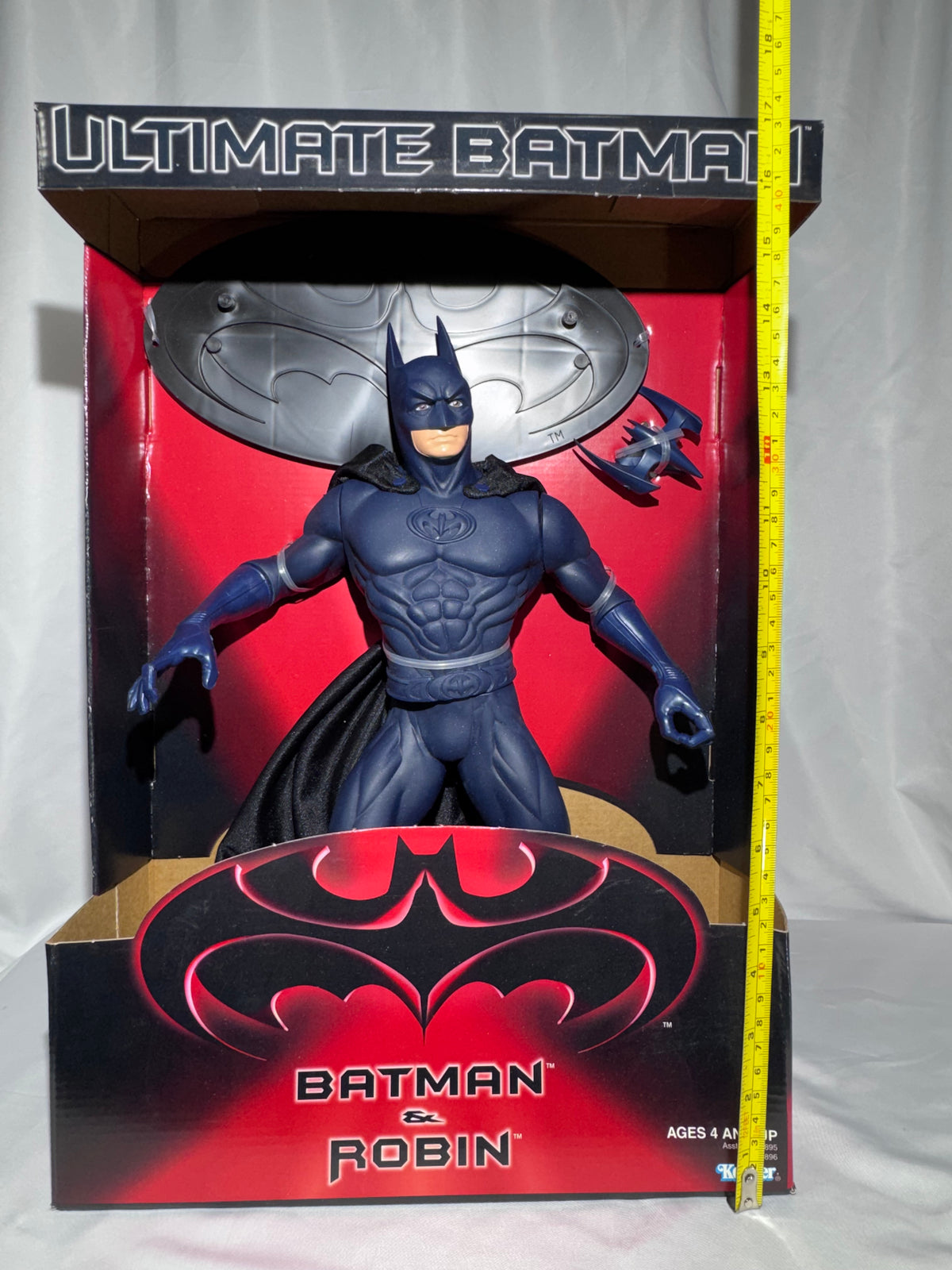 Vintage 1997 Kenner Ultimate Batman 14” Action Figure – Batman & Robin – MOC