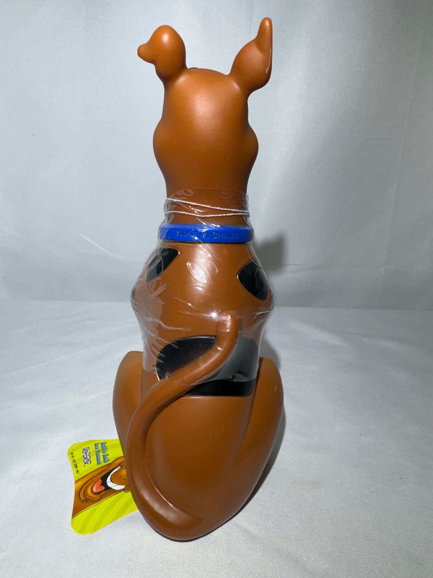 Vintage Scooby-Doo Bubble Bath Bottle 9” Vinyl Figure Sealed w/ Tag Cartoon Network