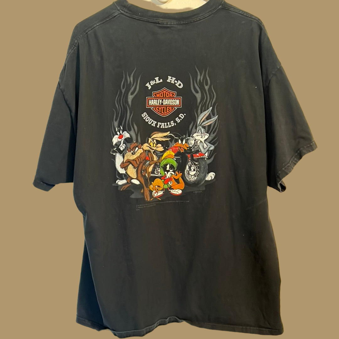 Wile E Coyote Harley Davidson T-shirt