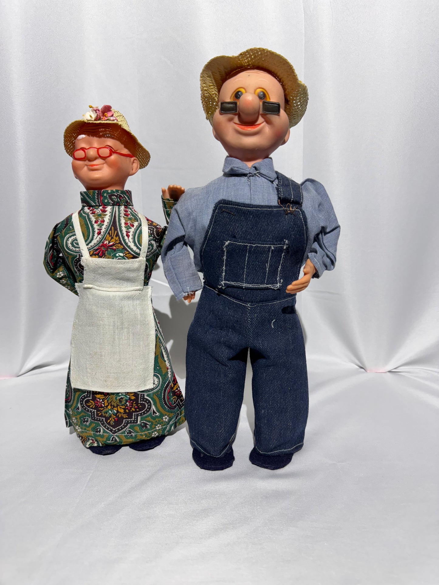 Vintage Granny & Grandpa Dish Soap Bottle Dolls – Country Farmer Style Collectibles