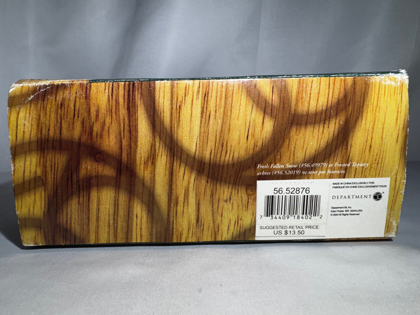 Department 56 North Pole Woods Birch Bridge #56.52876 Village Accessory